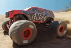 GORGON GROM BRUSHED 4X4 - RTR MONSTER TRUCK 1:16 - ROSSO