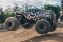 GORGON 4X2 MEGA 550 - MONSTER TRUCK KIT MONTAGGIO 1:10 - NERO