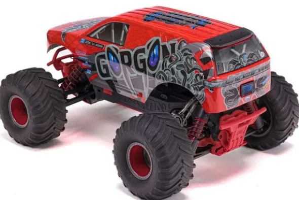 GORGON 4X2 MEGA 550 - RTR MONSTER TRUCK 1:10 - ROSSO