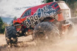 GORGON 4X2 MEGA 550 - RTR MONSTER TRUCK 1:10 - ROSSO