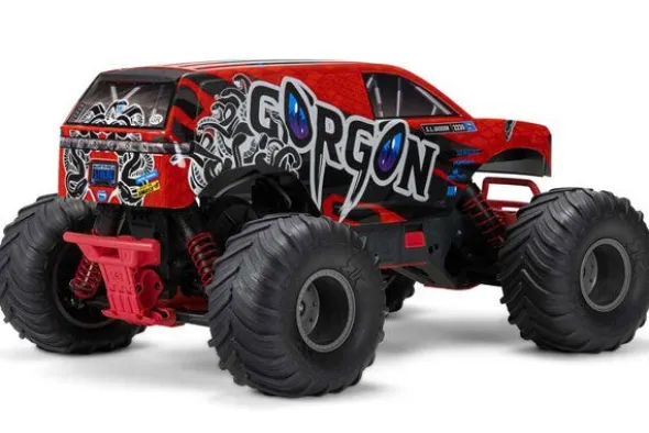GORGON 4X2 MEGA 550 - RTR MONSTER TRUCK 1:10 - ROSSO