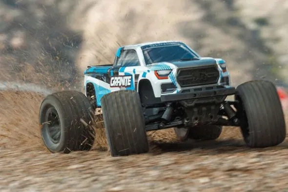 GRANITE MEGA 665 4X4 BRUSHED - RTR MONSTER TRUCK 1:10 - BLU