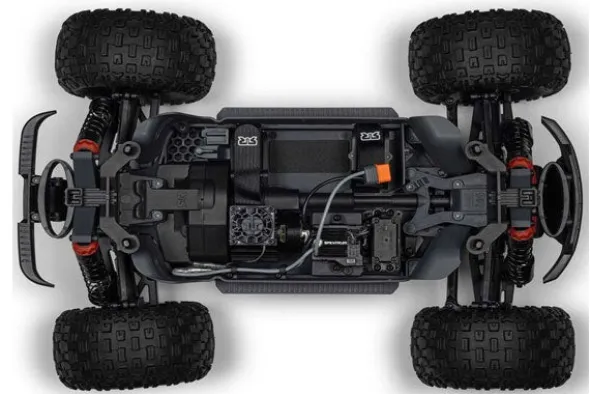GRANITE MEGA 665 4X4 BRUSHED - RTR MONSTER TRUCK 1:10 - BLU