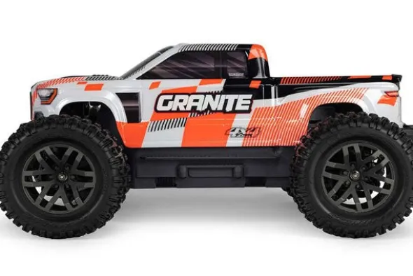 GRANITE MEGA 665 4X4 BRUSHED - RTR MONSTER TRUCK 1:10 - ORANGE