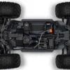 GRANITE MEGA 665 4X4 BRUSHED - RTR MONSTER TRUCK 1:10 - VERDE