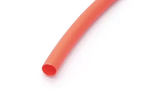 GUAINA TERMORESTRINGENTE 5mm 1m - ROSSO