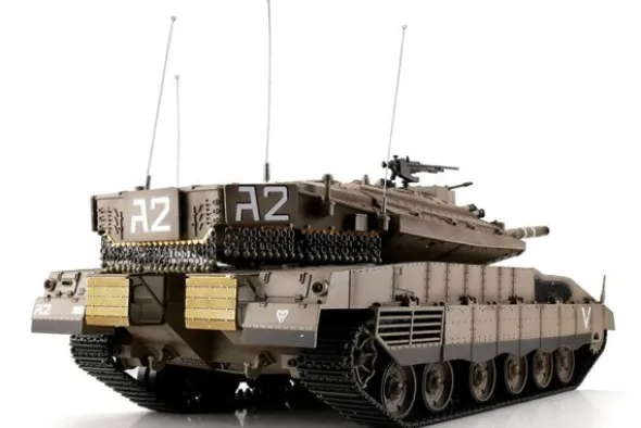IDF MERKAVA MK IV PALLINI / INFRAROSSI 1:16 - CINGOLI METALLO