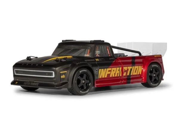 INFRACTION 223S DSC 4X4 - RTR ON-ROAD 1:8 - NERO/ROSSO