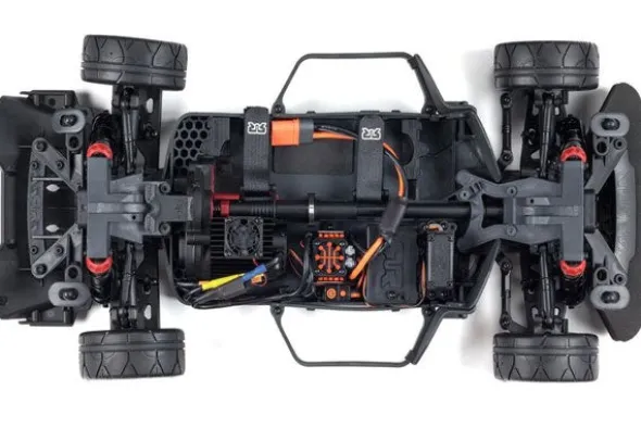 INFRACTION 4X4 3S BLX - RTR ON-ROAD 1:8 - VERDE ACQUA