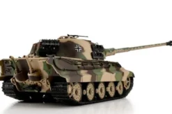 KING TIGER HENSCHEL - PALLINI / INFRAROSSI CINGOLI IN METALLO 1:16