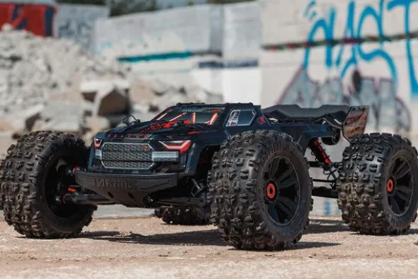 KRATON EXB 4X4 BRUSHLESS 8S - RTR SPEED TRUCK 1:5 - NERO