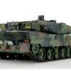 LEOPARD 2A6 MIMETICO PALLINI / INFRAROSSI CINGOLI IN METALLO 1:16