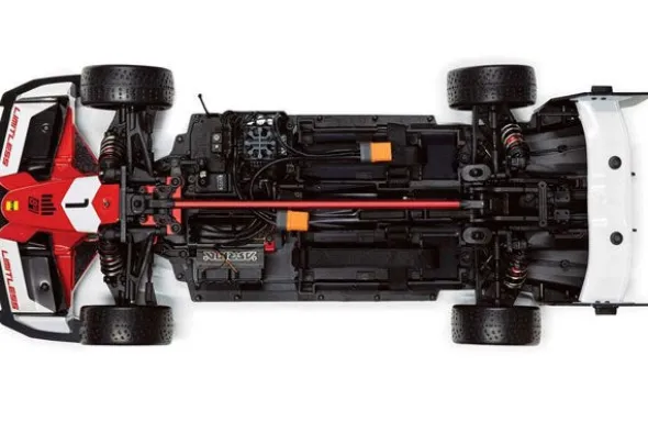 LIMITLESS 120 8S AVC 4X4 - RTR STREET SPEED ON-ROAD 1:7 ROSSO/NERO
