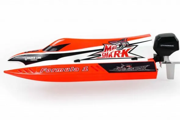 MAD SHARK V2 F1 - RTR MOTOSCAFO - ROSSO/NERO