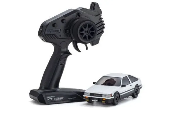 MA020 - MINI-Z TOYOTA COROLLA LEVIN AE86 - RTR ON-ROAD 1:27 BIANCO/NERA