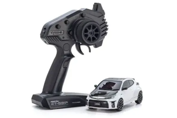 MA020 - TOYOTA GRMN YARIS RALLY PACKAGE - RTR ON-ROAD 1:27 - BIANCO PERLA