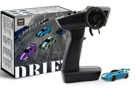 MICRO DRIFT C63 - 1:76 - BLU