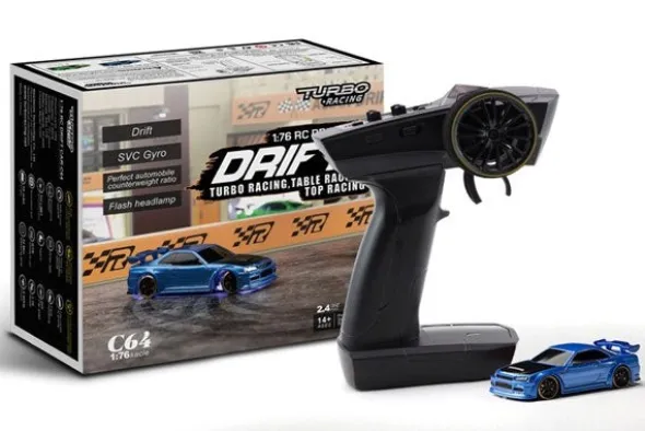 MICRO DRIFT C64 - 1:76 - BLU