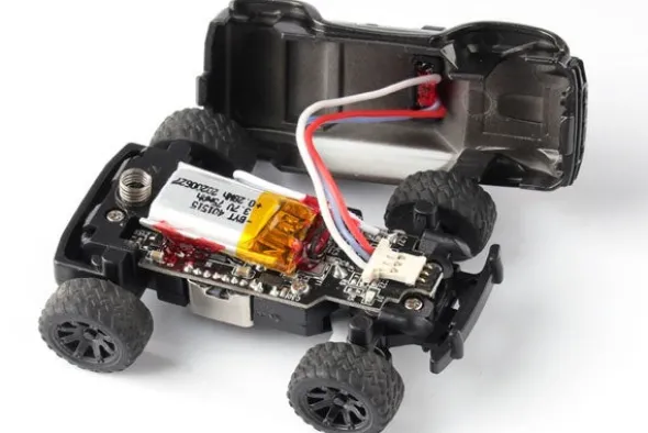 MICRO MONSTER TRUCK C81 - 1:76 - GIALLO