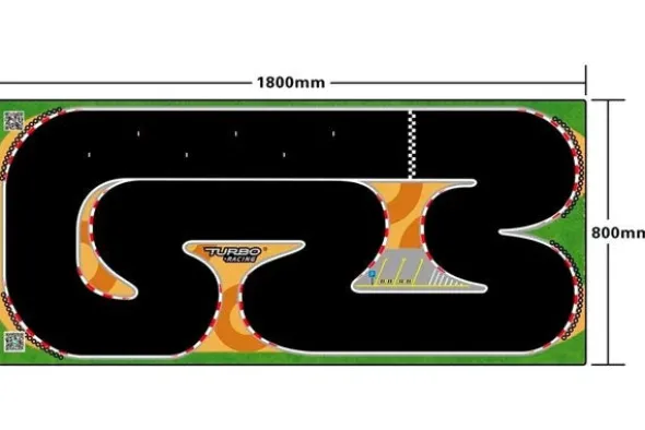 MICRO RALLY - PISTA 1800 X 800 MM - 1:76