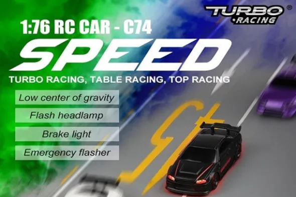 MICRO SPORT C74 - 1:76 - BLACK EDITION