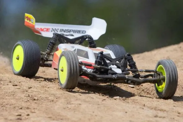 MINI-B BRUSHLESS 2WD - RTR BUGGY - 1:16 - ROSSO