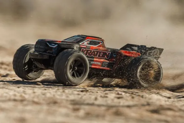 MINI KRATON 3S DCS BRUSHLESS 4X4 - RTR SPEED TRUCK 1:16 - NERO/ROSSO