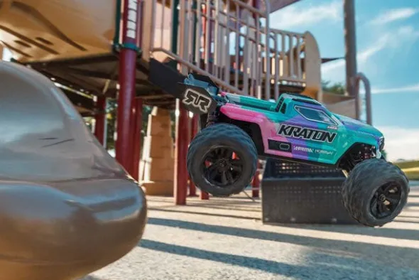MINI KRATON 3S DCS BRUSHLESS 4X4 - RTR SPEED TRUCK 1:16 - VERDE ACQUA