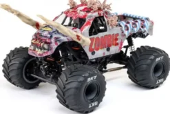 MINI LMT 4X4 BRUSHED - ZOMBIE - RTR MONSTER TRUCK 1:18 - ROSSO