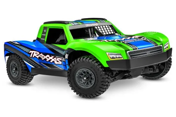 MINI SLASH BRUSHLESS BL-2S - RTR SHORT COURSE 1:10 - VERDE/BLU