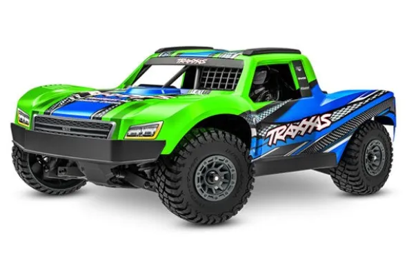 MINI SLASH BRUSHLESS BL-2S - RTR SHORT COURSE 1:10 - VERDE/BLU