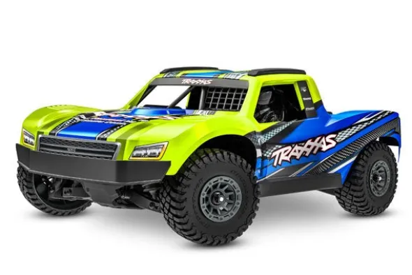 MINI SLASH BRUSHLESS BL-2S - RTR SHORT COURSE 1:10 - GIALLO/BLU