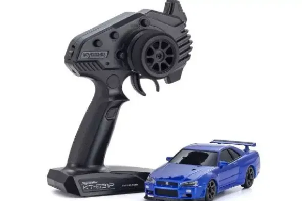 MINI-Z AWD NISSAN SILEIGHTY - RTR ON-ROAD 1:27 - BLU
