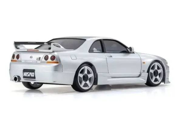 MINI-Z AWD NISSAN SKYLINE GT-R R33 NISMO - SILVER - RTR ON-ROAD 1:27