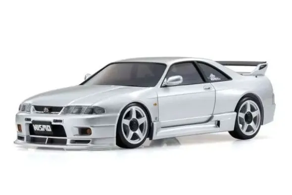 MINI-Z AWD NISSAN SKYLINE GT-R R33 NISMO - SILVER - RTR ON-ROAD 1:27