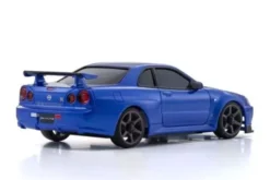 MINI-Z AWD NISSAN SKYLINE GT-R R34 - METALLIC BLUE - RTR ON-ROAD 1:27