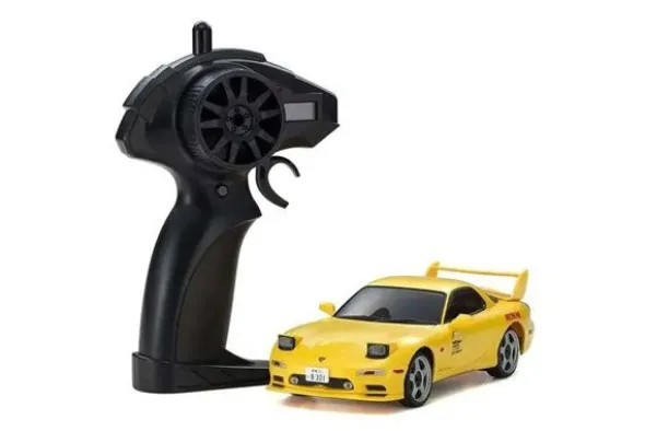 MINI-Z FIRST INITIAL-D - MAZDA RX-7 FD3S -GIALLO - RTR ON-ROAD 1:28
