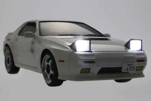 MINI-Z FIRST INITIAL-D - MAZDA SAVANNA RX-7 FC3S WH - BIANCO - RTR ON-ROAD 1:28