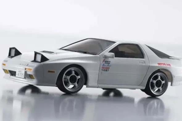 MINI-Z FIRST INITIAL-D - MAZDA SAVANNA RX-7 FC3S WH - BIANCO - RTR ON-ROAD 1:28