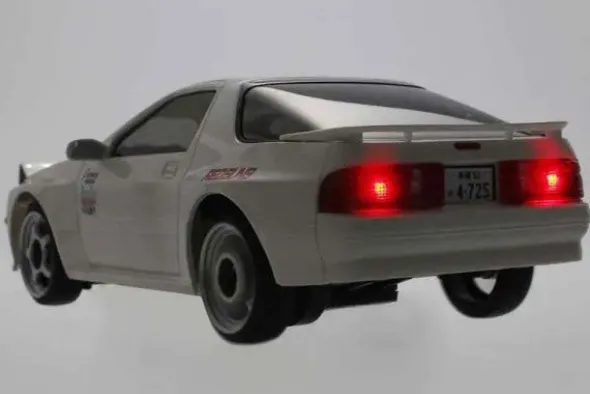 MINI-Z FIRST INITIAL-D - MAZDA SAVANNA RX-7 FC3S WH - BIANCO - RTR ON-ROAD 1:28