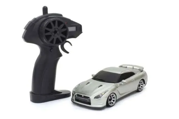 MINI-Z FIRST INITIAL-D - NISSAN GT-R R35 - SILVER - RTR ON-ROAD 1:28