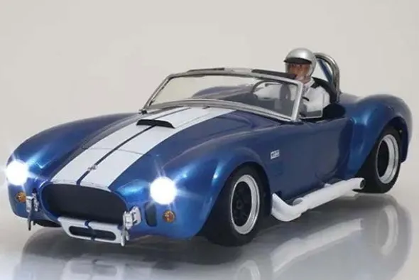 MINI-Z FIRST INITIAL-D - SHELBY COBRA 427 S/C 1960 - BLU - RTR ON-ROAD 1:28