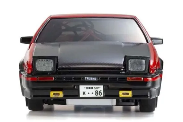 MINI-Z FIRST INITIAL-D - TOYOTA SPRINTER TRUENO AE86 - ROSSO/NERO - RTR ON-ROAD 1:28