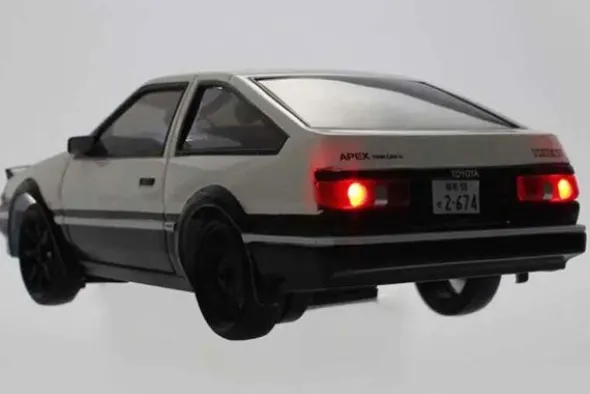 MINI-Z FIRST INITIAL-D - TOYOTA TRUENO AE86 - BIANCO/NERA - RTR ON-ROAD 1:28
