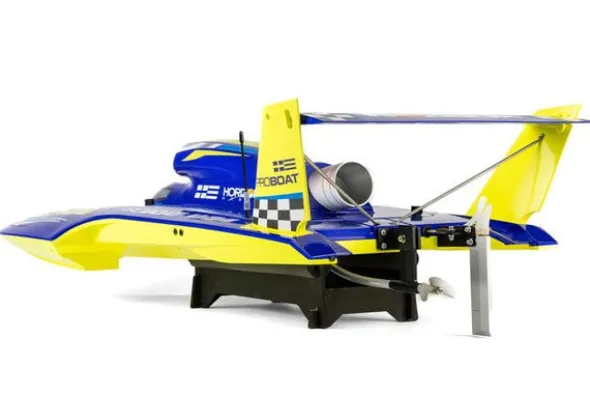 MISS ILLINOIS U-34 BRUSHLESS 34"- RTR IDROVOLANTE - BLU/GIALLO