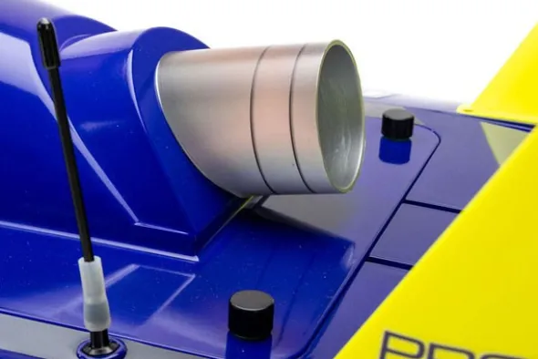 MISS ILLINOIS U-34 BRUSHLESS 34"- RTR IDROVOLANTE - BLU/GIALLO