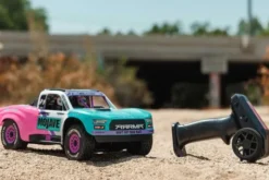 MOJAVE GROM 223S BLX BRUSHLESS 4X4 - RTR SHORT COURSE 1:16 - VERDE ACQUA