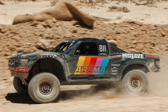 MOJAVE 6S 4X4 BRUSHLESS - RTR DESERT TRUCK 1:7 - BLU