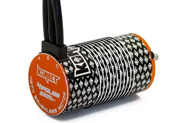 MOTORE BRUSHLESS KONECT 4274 2200KV - KN-4274SL-4P-2200