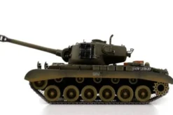 M26 PERSHING SNOW LEOPARD VERDE PALLINI 1:16 - CINGOLI IN METALLO